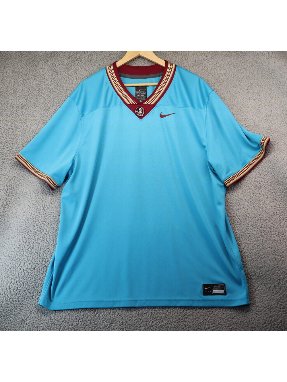 Nike Florida State Seminoles Jersey Teal Team Edition XXL